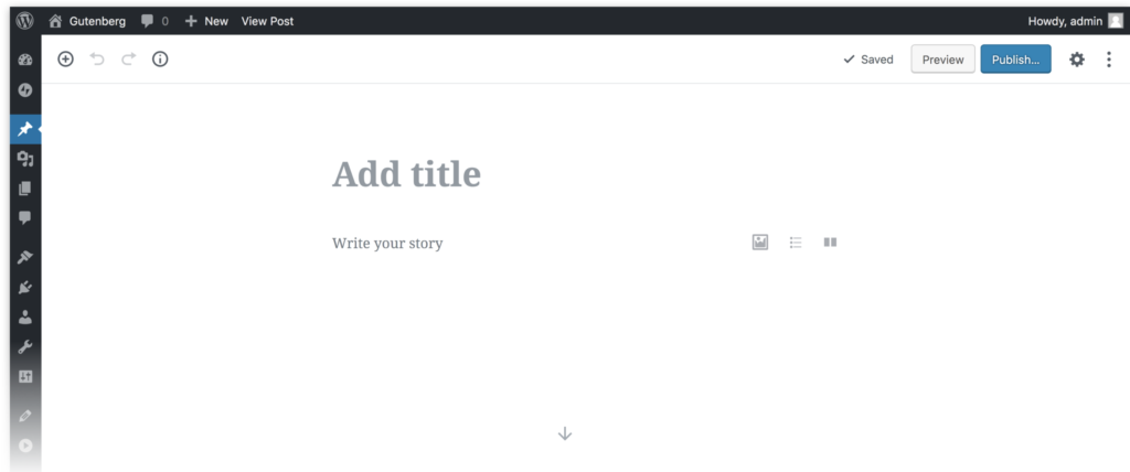 Gutenberg and Accessibility